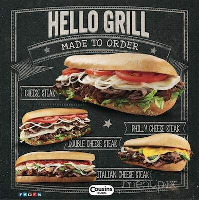 Cousins Subs - Milwaukee, WI menu_pic