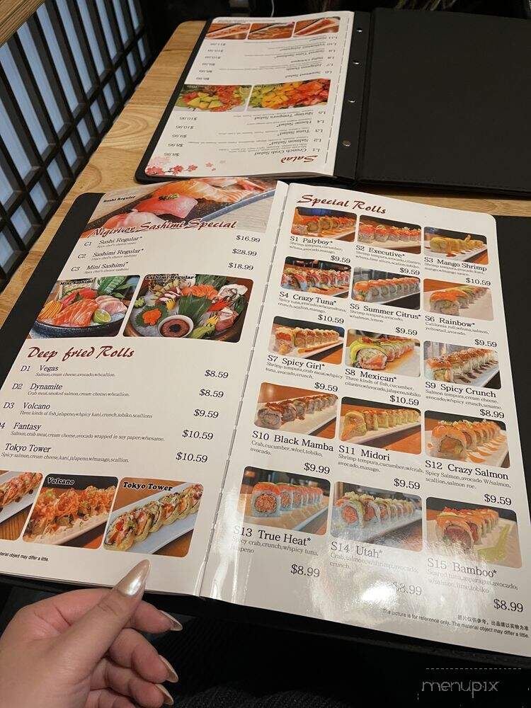 Tokyo Tower Japanese Sushi - Salt Lake City, UT menu_pic