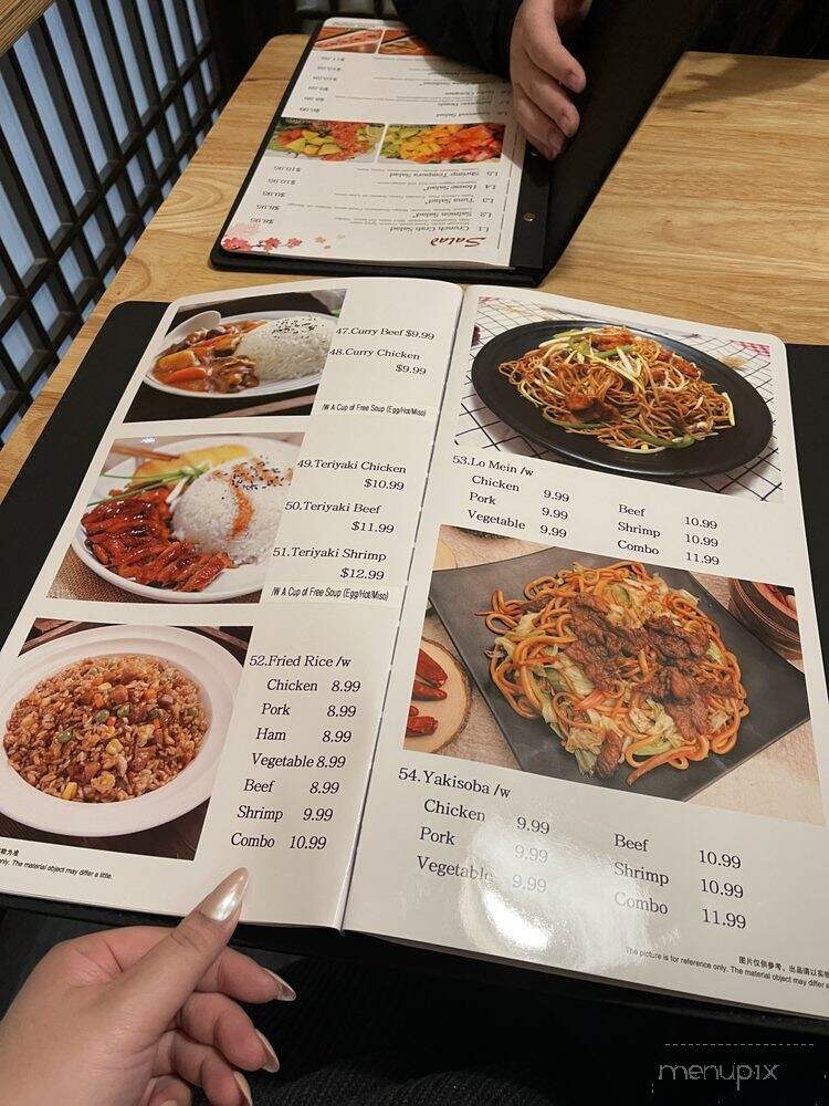 Tokyo Tower Japanese Sushi - Salt Lake City, UT menu_pic