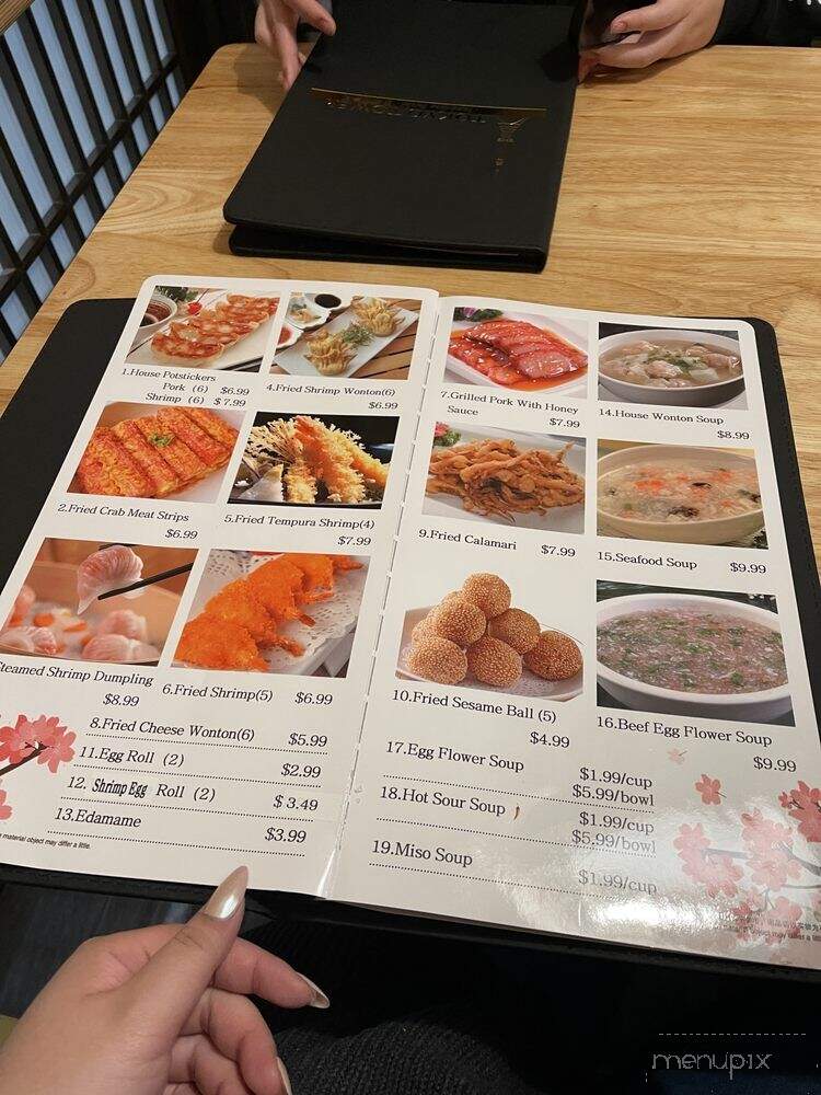 Tokyo Tower Japanese Sushi - Salt Lake City, UT menu_pic