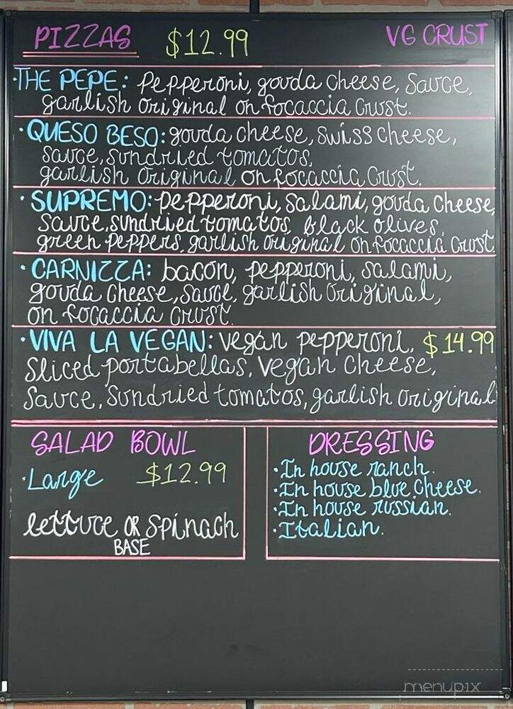 Garlishious Deli - Fresno, CA menu_pic