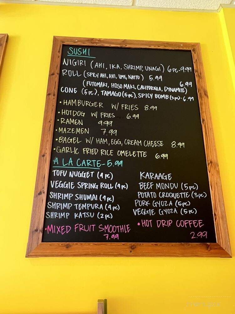 Shiggy's - Honolulu, HI menu_pic