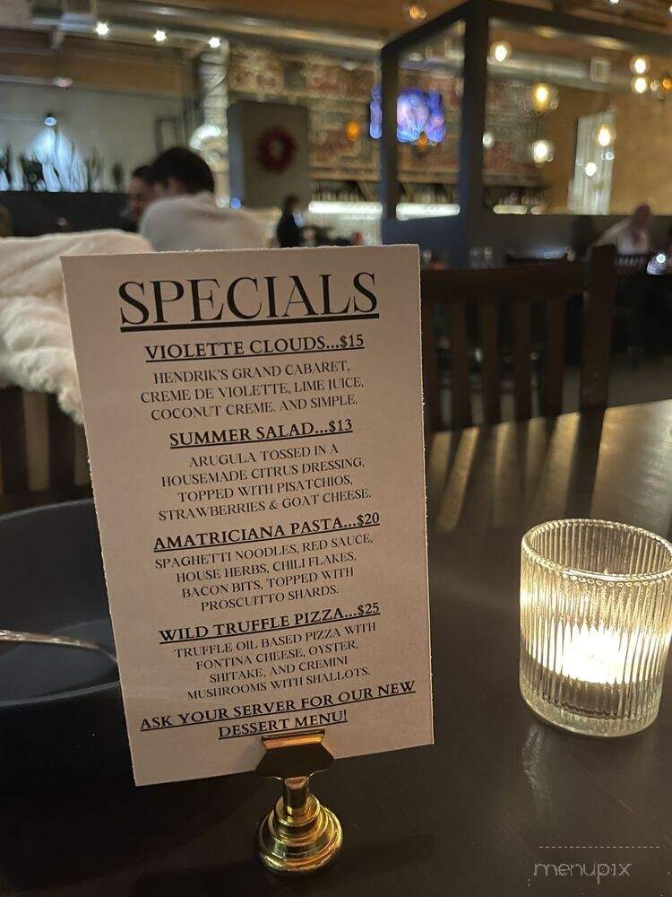Nostra Tavola - Vancouver, WA menu_pic