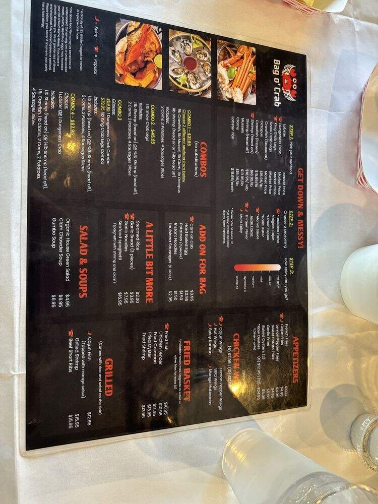 Bag O Crab - Montebello, CA menu_pic