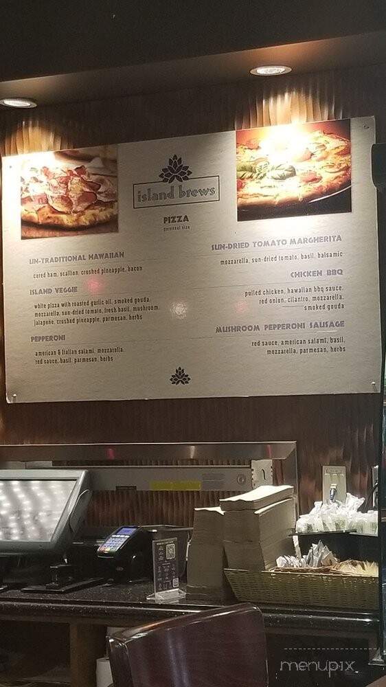 Island Brews & Pizza Hut - Honolulu, HI menu_pic