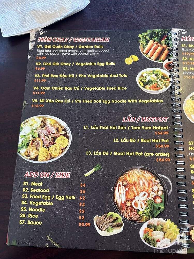 Goc Saigon - Chandler, AZ menu_pic