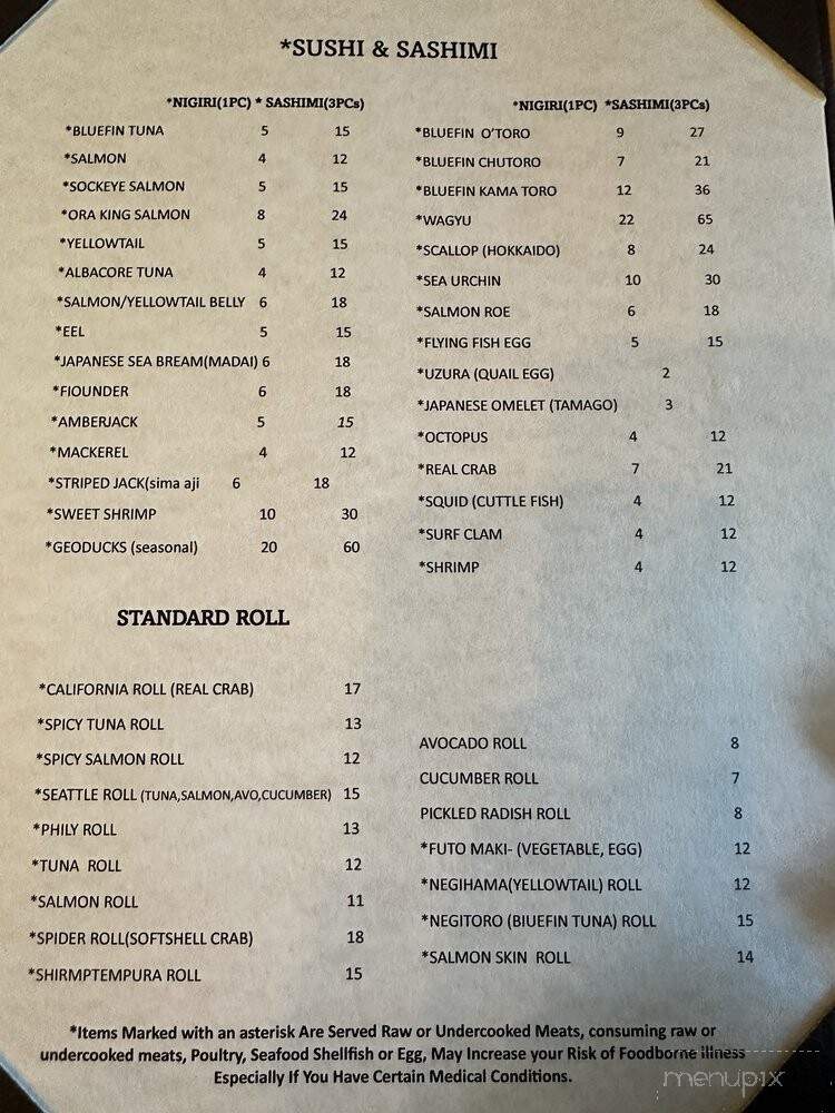 Sushi Kuma - Bonney Lake, WA