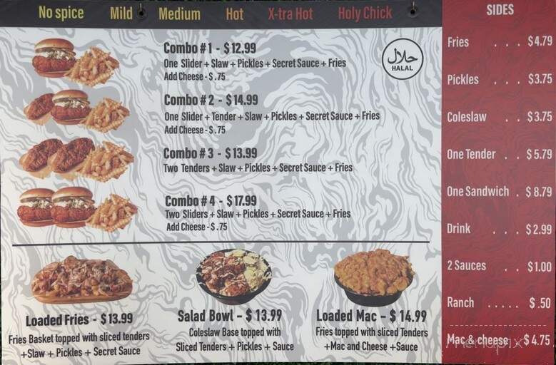 Chikin Drip - San Jose, CA menu_pic