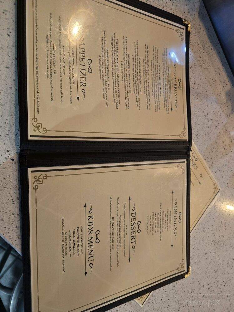 101 Kitchen - Knightdale, NC menu_pic