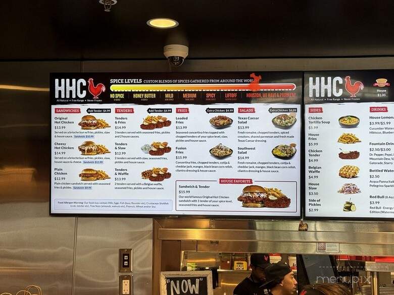 Houston TX Hot Chicken - Bakersfield, CA menu_pic