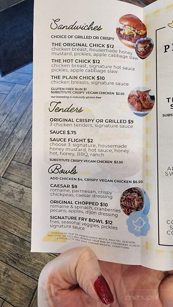 3 Little Chicks - Las Vegas, NV menu_pic