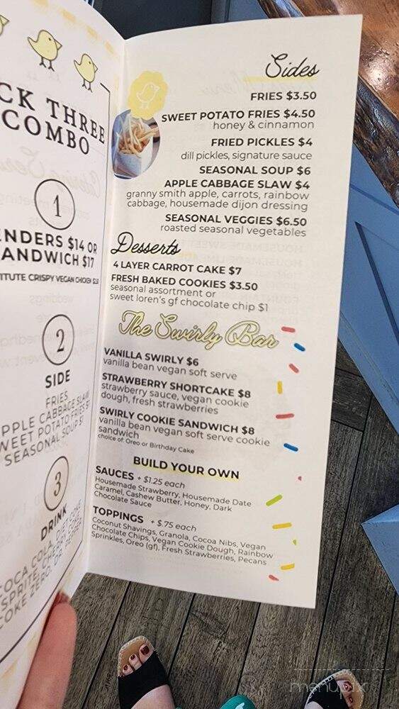 3 Little Chicks - Las Vegas, NV menu_pic