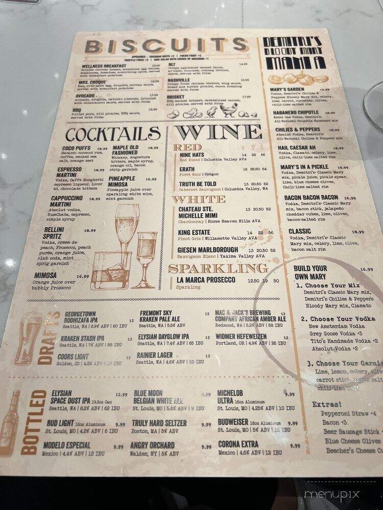 Bad Egg - Seattle, WA menu_pic