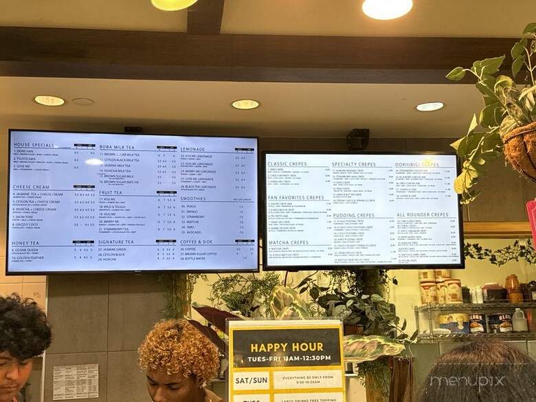 B-Bee Crepe & Boba - Arlington Heights, IL menu_pic