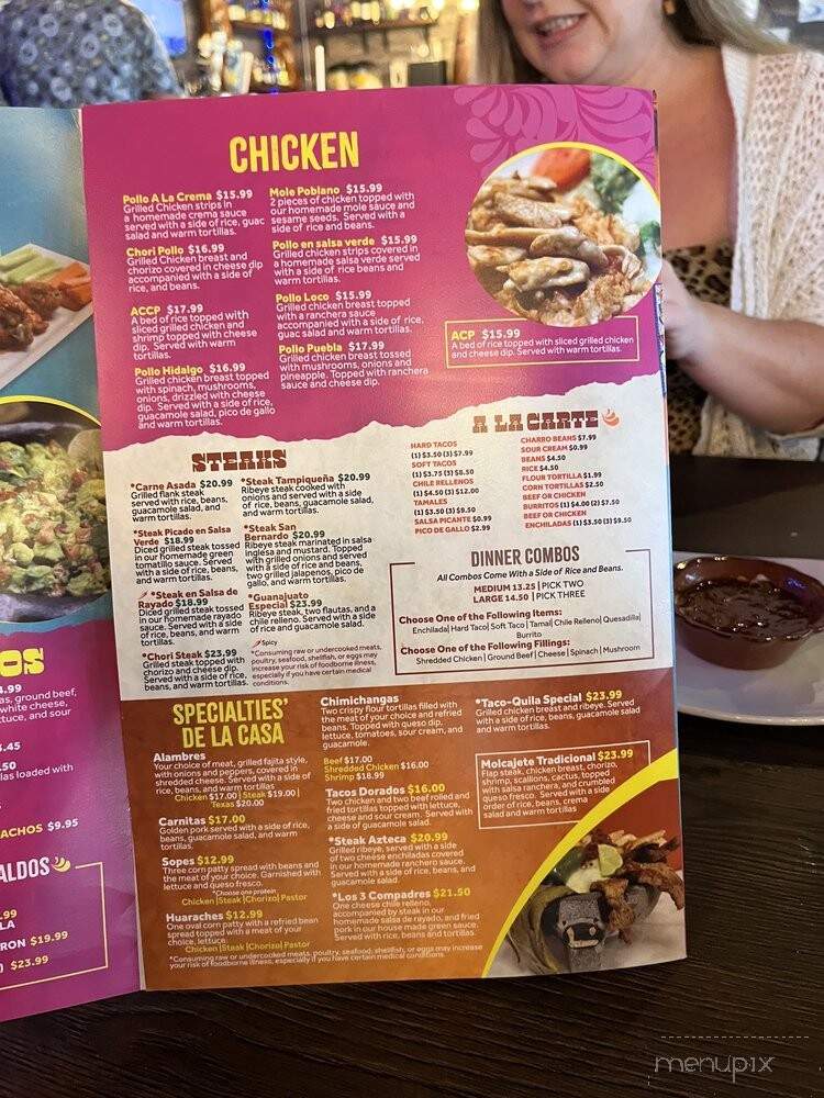 Taco-Quila Mexican Kitchen and Cantina - Clearwater, FL menu_pic