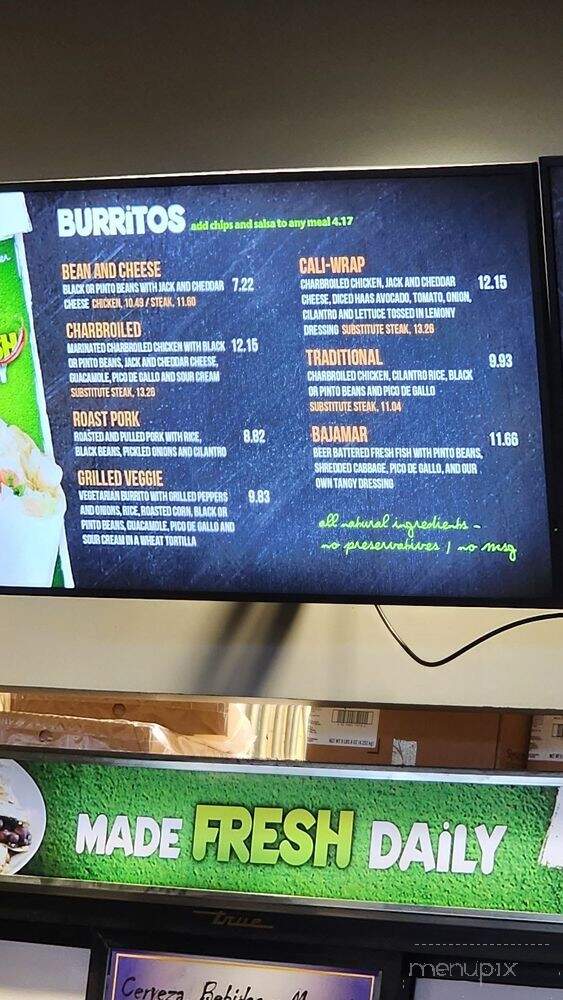 Zona Fresca - Fort Lauderdale, FL menu_pic