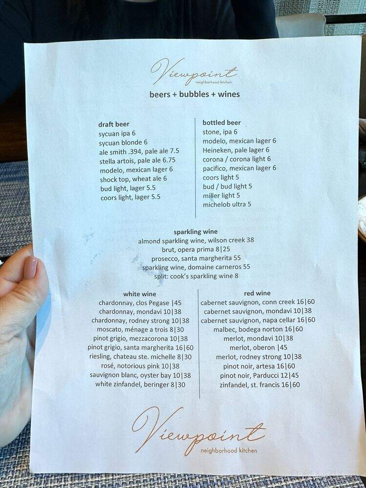 Viewpoint Neighborhood Kitchen - El Cajon, CA menu_pic