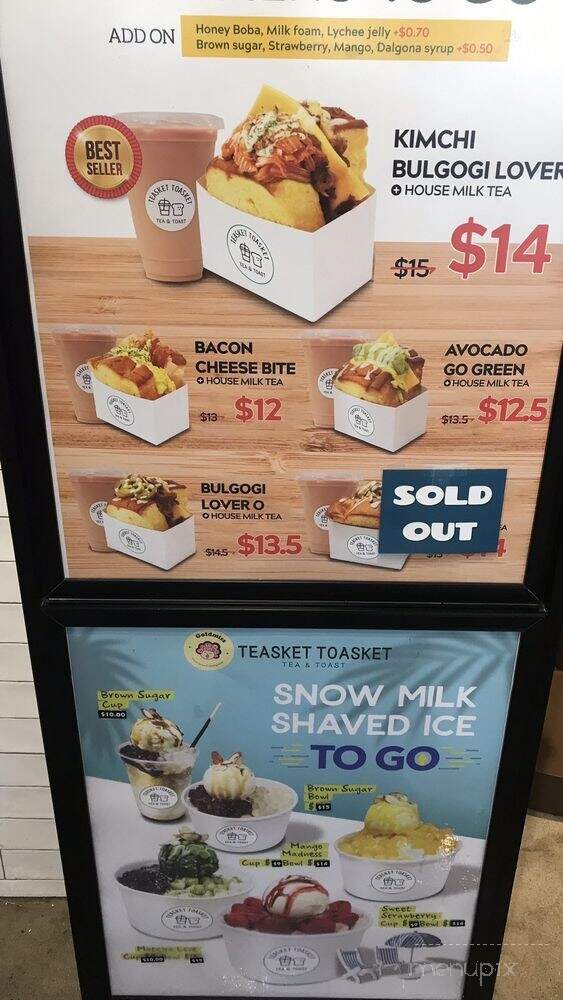 Gold Miss - Honolulu, HI menu_pic