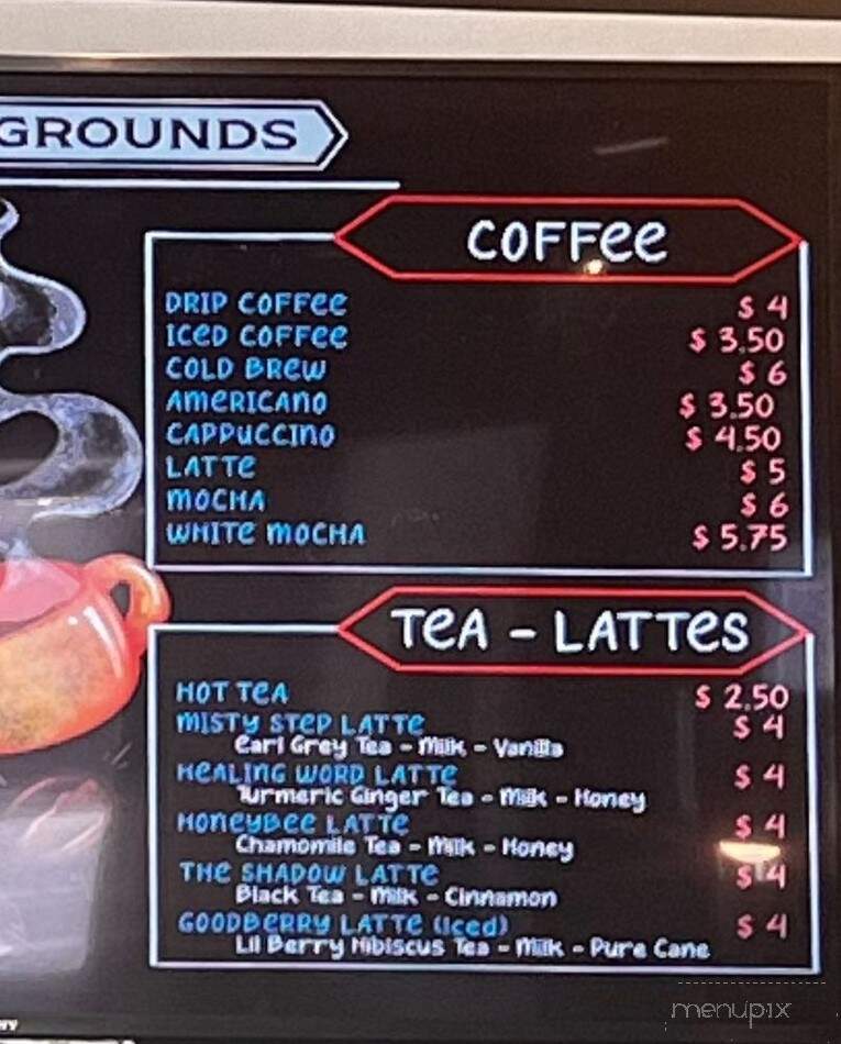 Game N Grounds - Chartsworth, CA menu_pic