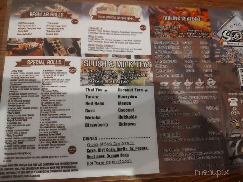 Soru Ramen & Asian Cuisine - Henderson, NV menu_pic