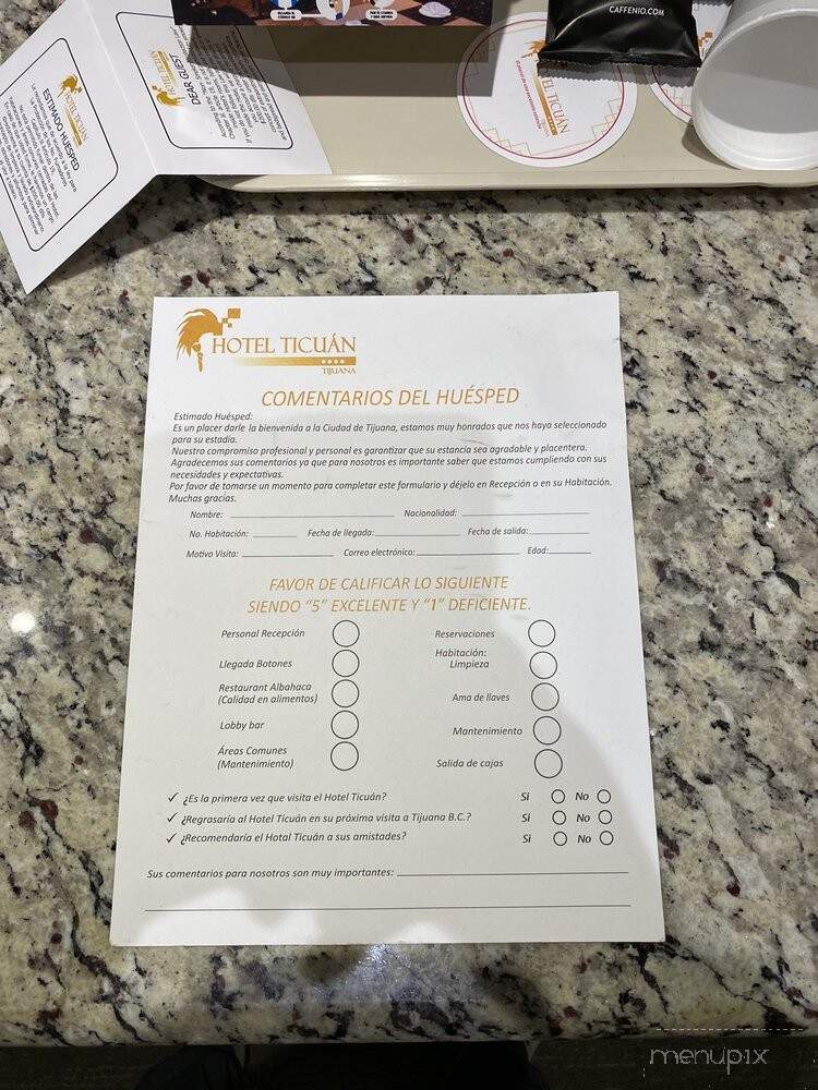 Saffron - San Diego, CA menu_pic