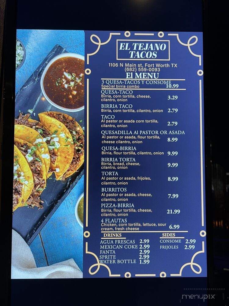 El Tejano Tacos - Fort Worth, TX