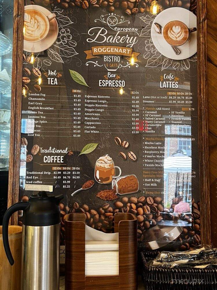 Roggenart European Bakery Bistro & Cafe - Savage, MD menu_pic