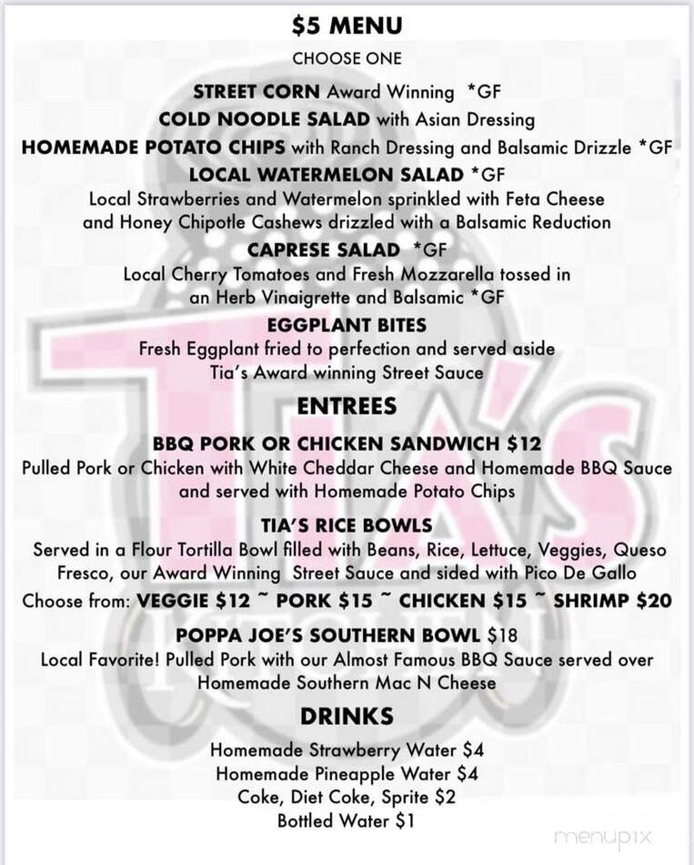 Tia's Kitchen FL - Fort Myers, FL menu_pic