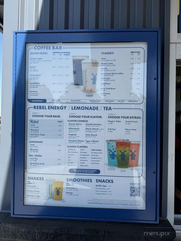 Dutch Bros Coffee - Riverbank, CA menu_pic