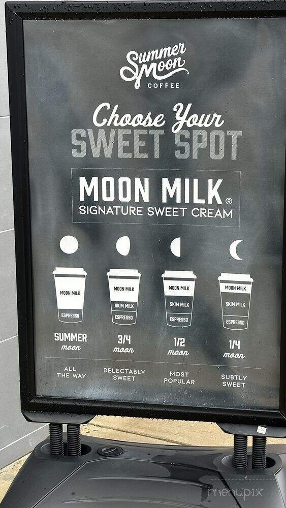 Summer Moon Coffee - Mckinney, TX menu_pic