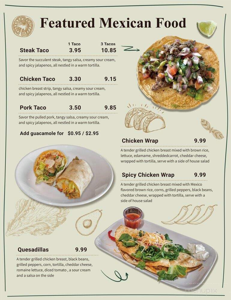 Tati - Madison, WI menu_pic