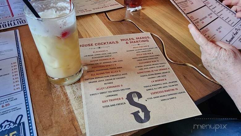 Southbound Smokehouse - Aiken, SC menu_pic