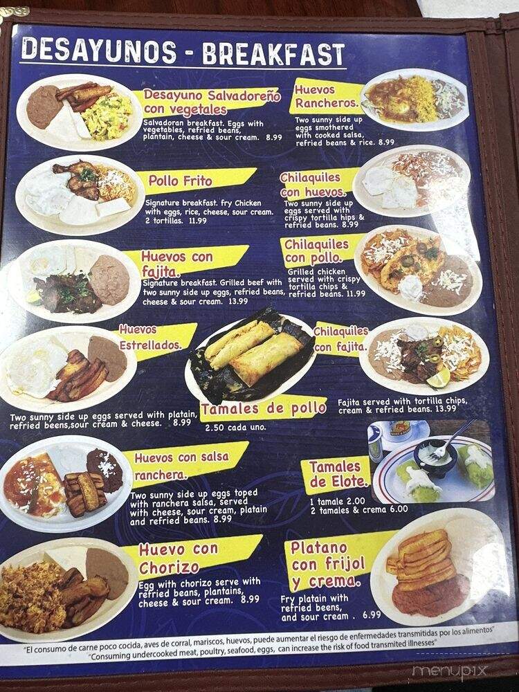 Don Juan - Houston, TX menu_pic