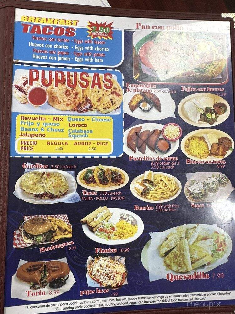 Don Juan - Houston, TX menu_pic