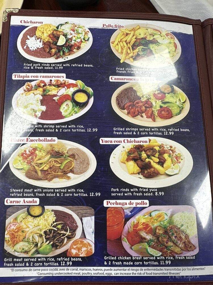 Don Juan - Houston, TX menu_pic