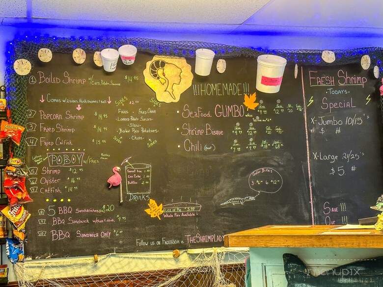 The Shrimp Lady - Satsuma, AL menu_pic
