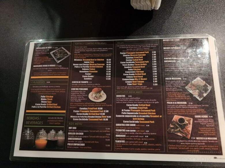 Tonantzin Authentic Mexican Food - Horsham, PA menu_pic
