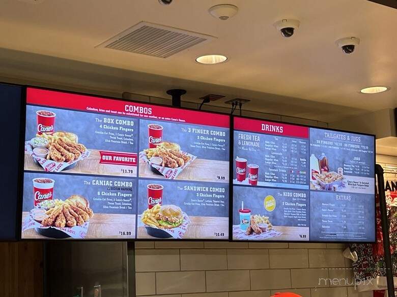 Raising Cane's Chicken Fingers - Philadelphia, PA menu_pic