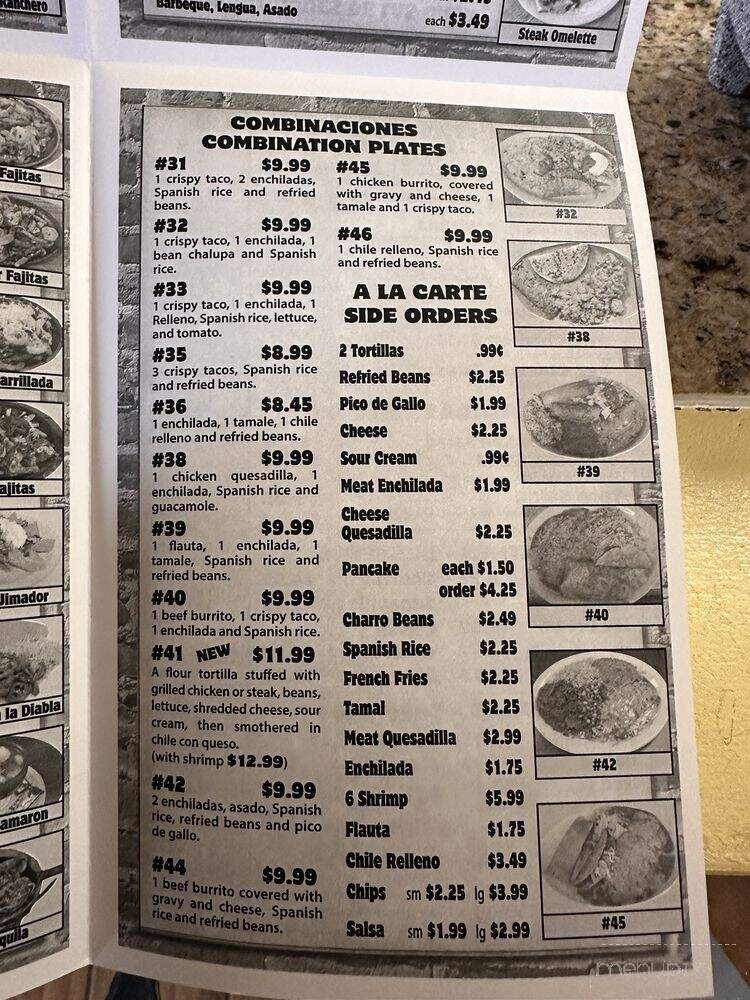 El Jimador - Hobbs, NM menu_pic