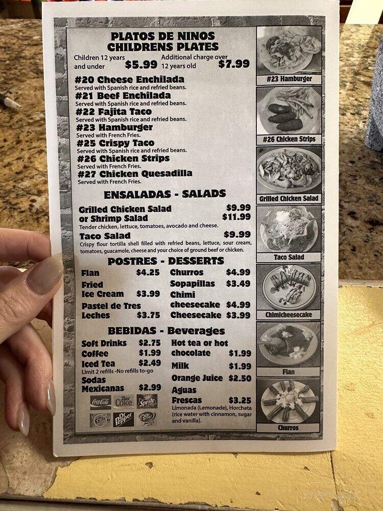 El Jimador - Hobbs, NM menu_pic