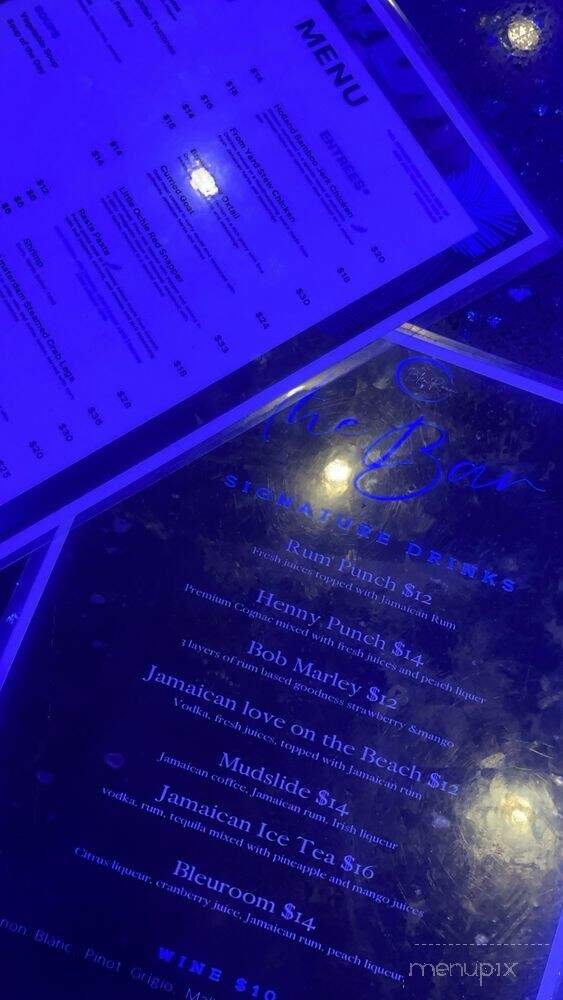 The Bleu Room - New York, NY menu_pic