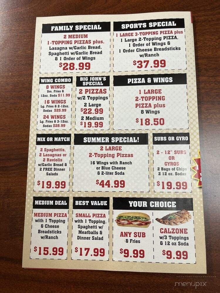 Big John's Pizza - San Antonio, TX