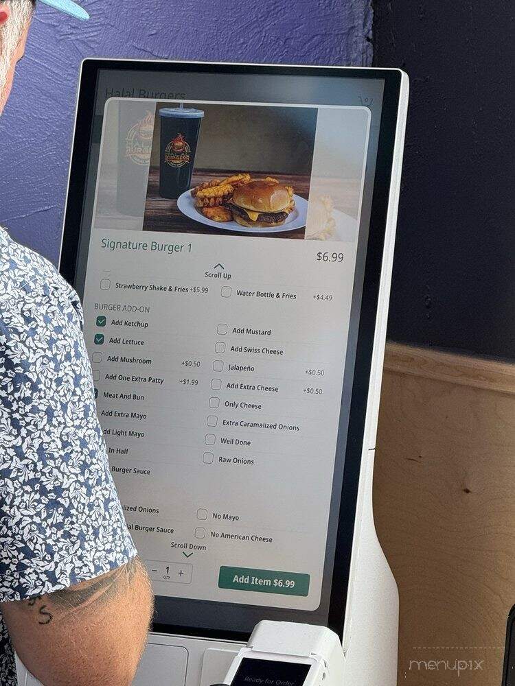 Halal Burgers - Washington Township, OH menu_pic