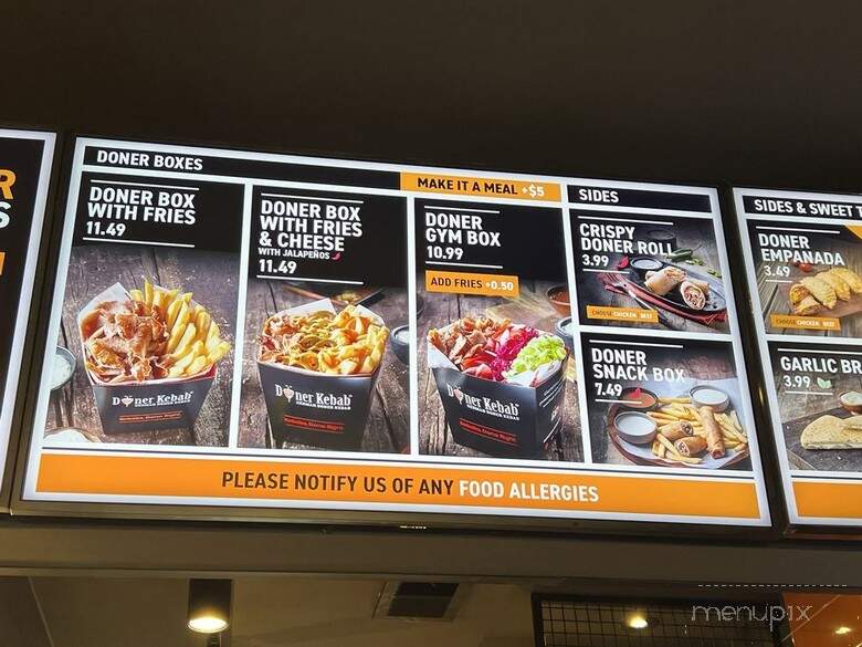 German Donor Kebab - Westfield, NJ menu_pic