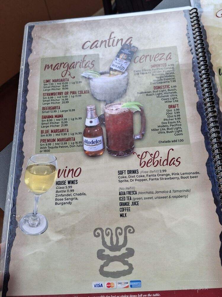 La Fuente Mexican Restaurant - Kansas City, MO menu_pic