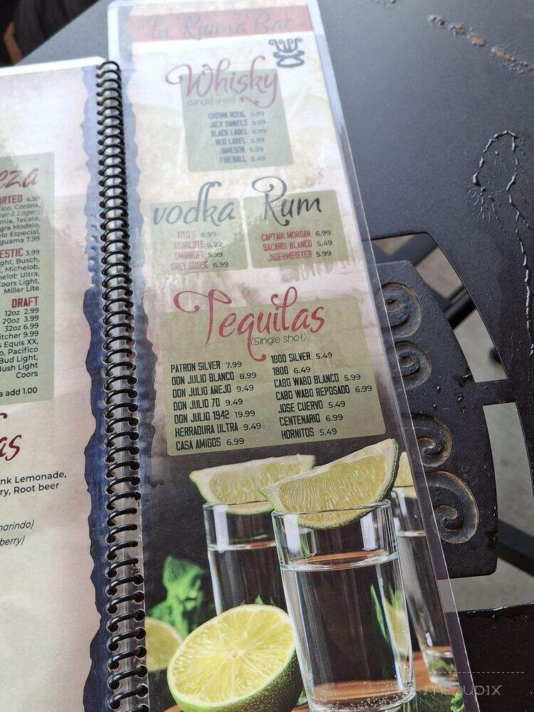 La Fuente Mexican Restaurant - Kansas City, MO menu_pic