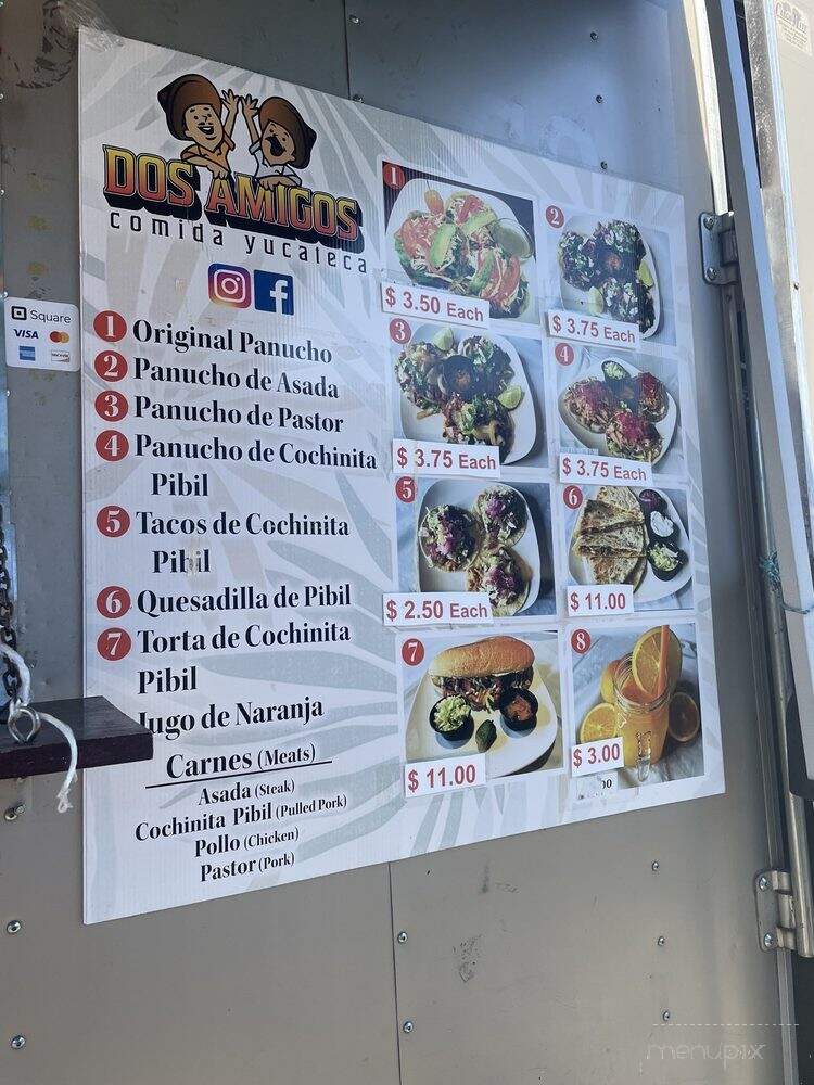 Los Dos Amigos - Hillsboro, OR menu_pic