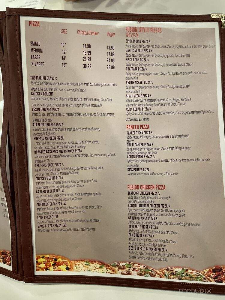 Fun Pizza Kitchen - Frisco, TX menu_pic