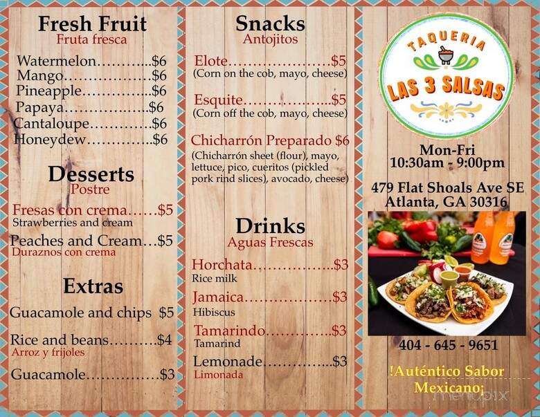 Las 3 Salsas - Atlanta, GA