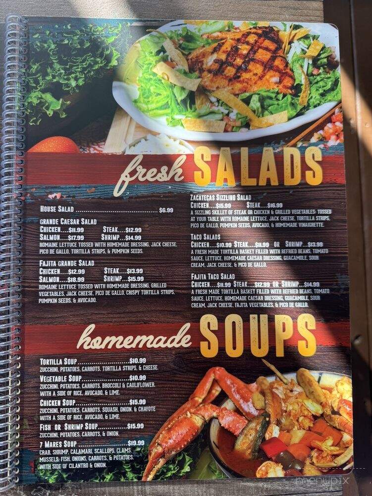 Guacamole Mexican Grill - Lyman, SC menu_pic